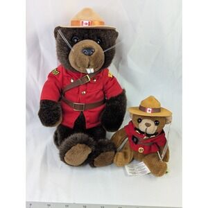 Sergeant Buckey Beaver Mini Bear Stuffed Animal House RCMP